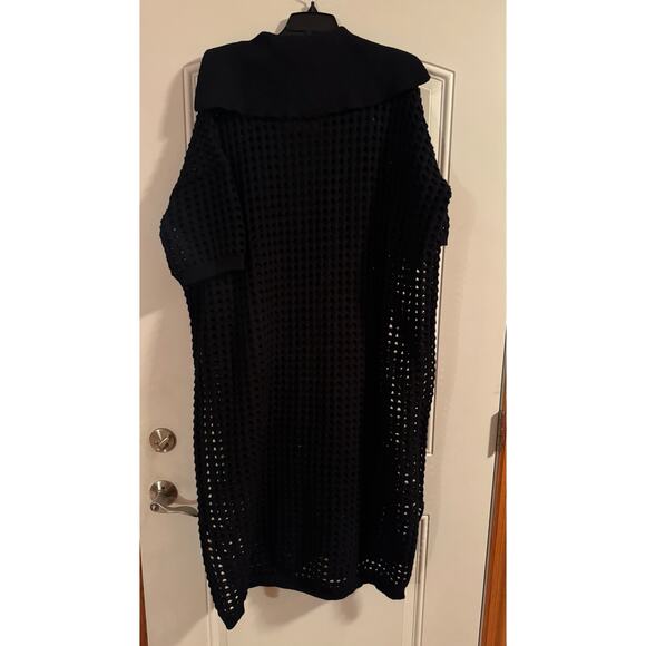 Dressed in LaLa Black Knit Oversize Dress - S/M- New No Tags - Picture 7 of 7